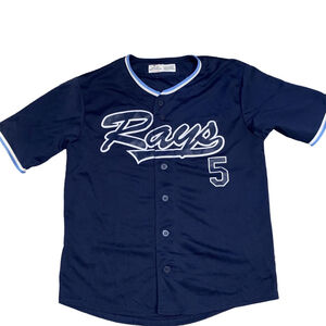 Boy’s Genuine MLB Tampa Bay Rays Wander Franco Baseball Jersey XL